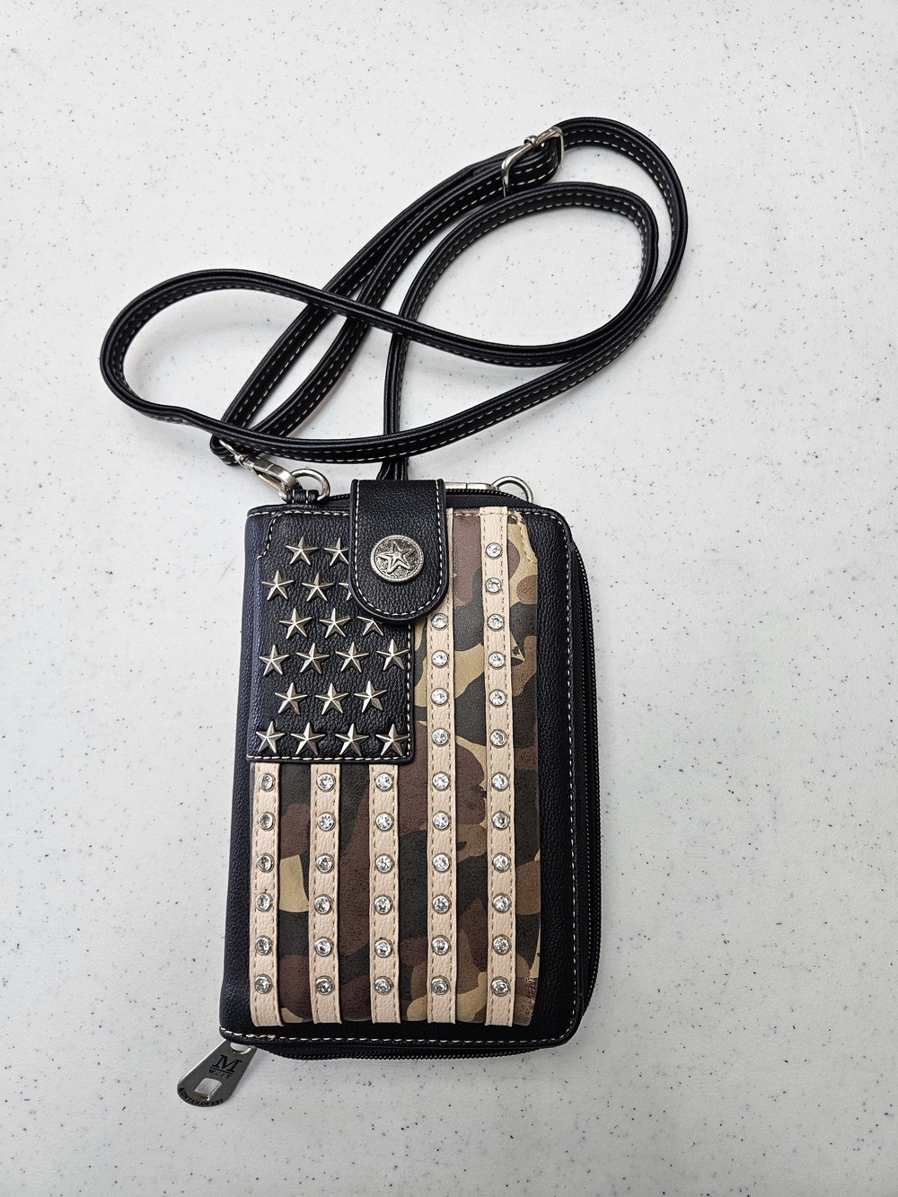 Montana West USA Flag American Pride Crossbody Bag Sling Purse